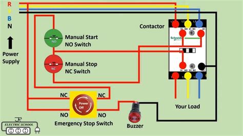 emergency shut off switch wiring